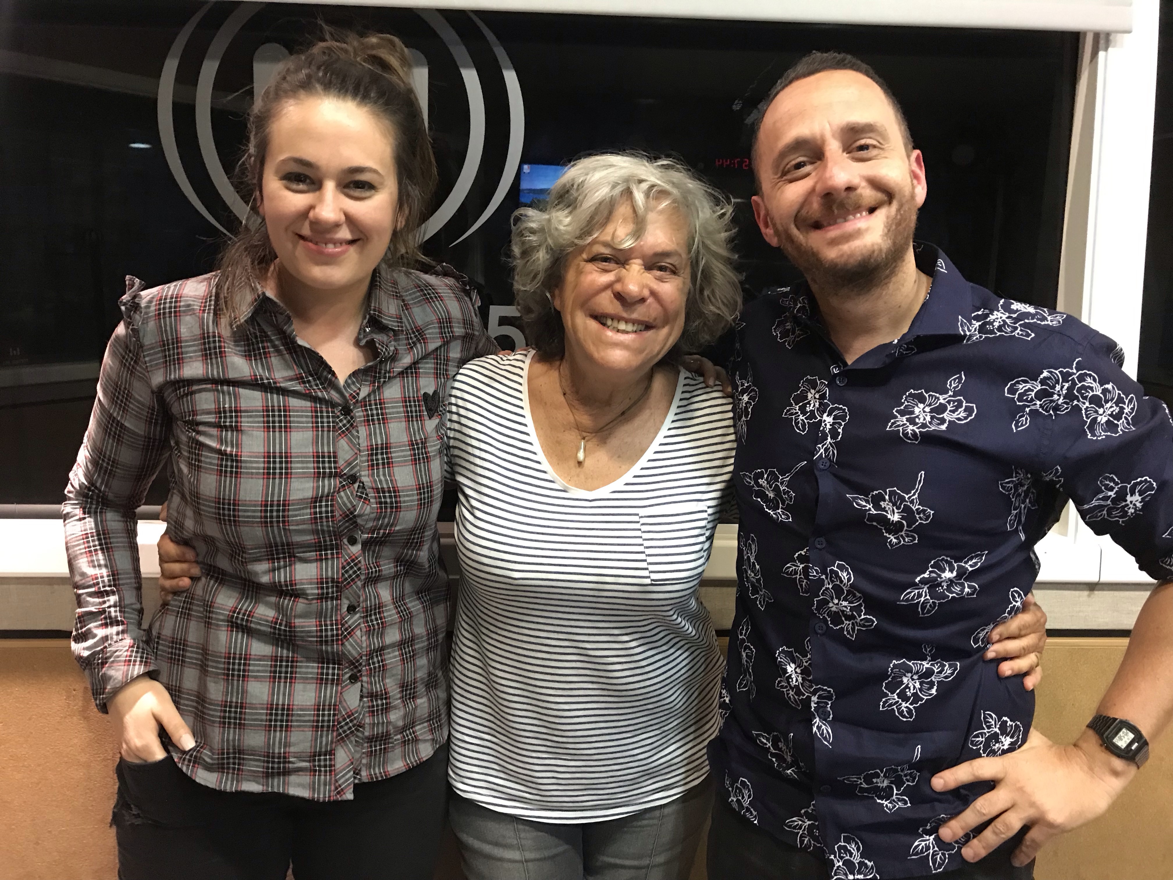 Nos visitó nuestra madrina, Aurora Canessa