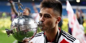 Lo que le dijo el Pity Martinez a sus compañeros mientras festejaban la Copa Libertadores