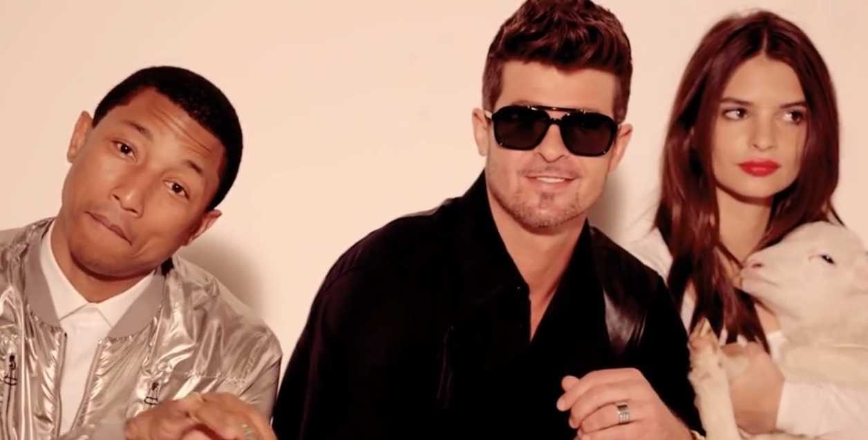 La millonaria suma que deben Pharrell y Robin Thicke por el plagio en ‘Blurred Lines’