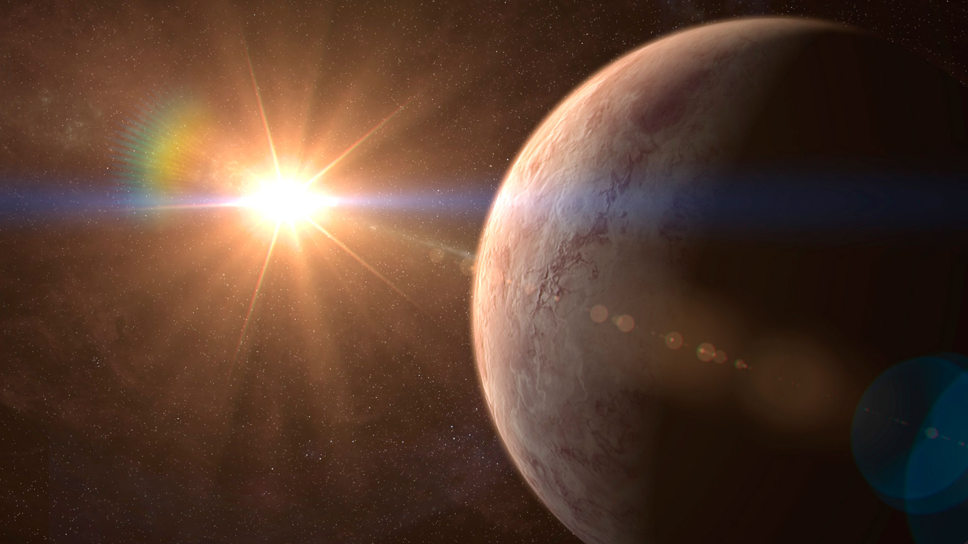 Descubrieron un planeta extrasolar con alta posibilidad de contener agua