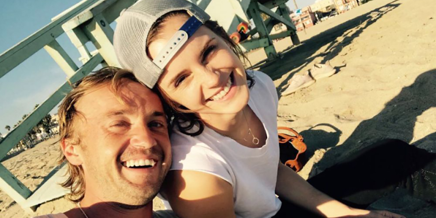 Emma Watson compartió una foto que le sacó Tom Felton y revolucionó a los fans de Harry Potter