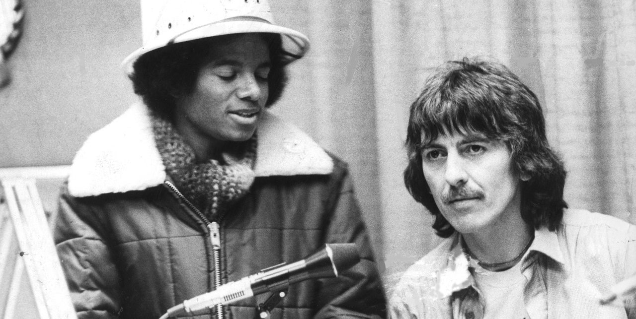 Descubren una extraña entrevista que Michael Jackson y George Harrison dieron juntos en 1979