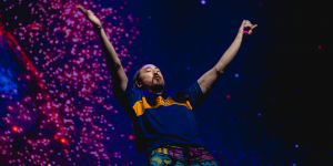 EN IMÁGENES: ¡Con la camiseta de Boca, Steve Aoki cerró el DÍA 1 del Lollapalooza!