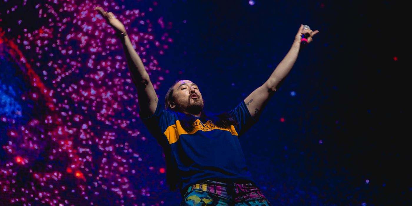 EN IMÁGENES: ¡Con la camiseta de Boca, Steve Aoki cerró el DÍA 1 del Lollapalooza!