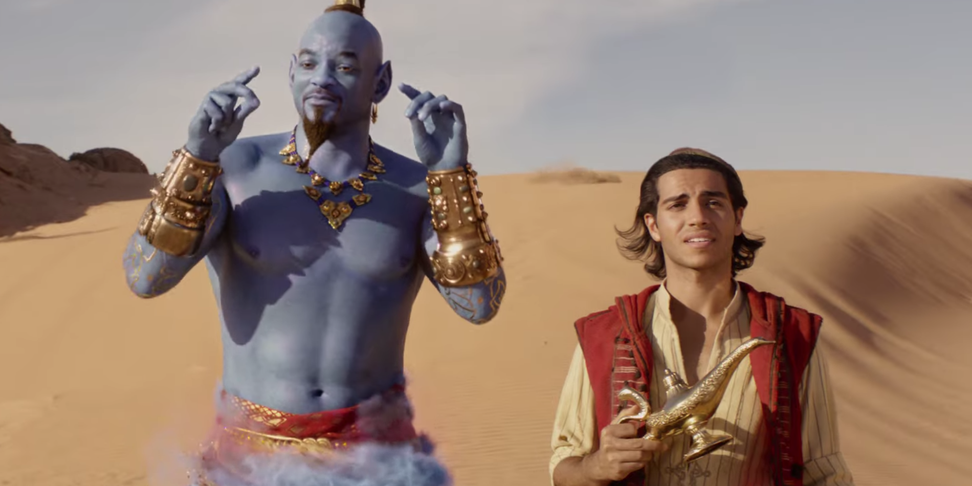 ¡Mirá el trailer de Aladdin, con Will Smith como el Genio!