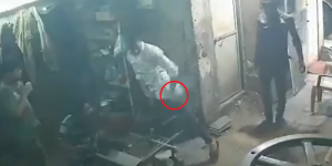 VIDEO: Le explota inesperadamente el celular en el bolsillo del pantalón