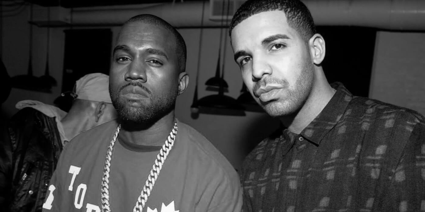 Kanye West no puede mencionar a Drake: así lo contó en el programa de David Letterman