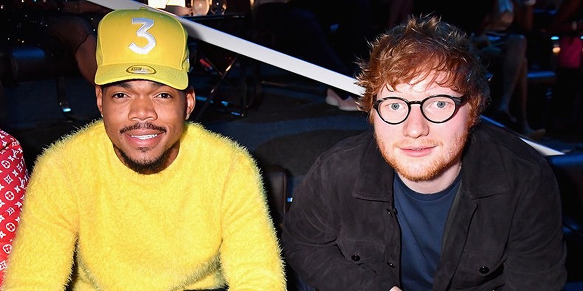 Escuchá Cross Me, la nueva canción de Ed Sheeran junto a Chance The Rapper