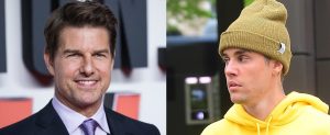 Justin Bieber desafía a Tom Cruise a una pelea y nadie sabe porqué