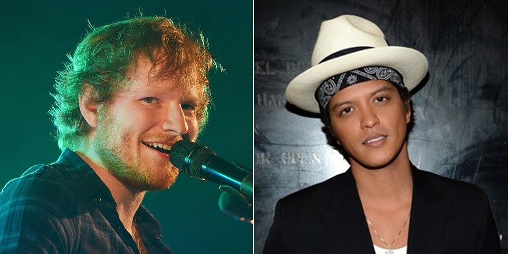 Escuchá BLOW el nuevo tema de Ed Sheeran junto a Bruno Mars