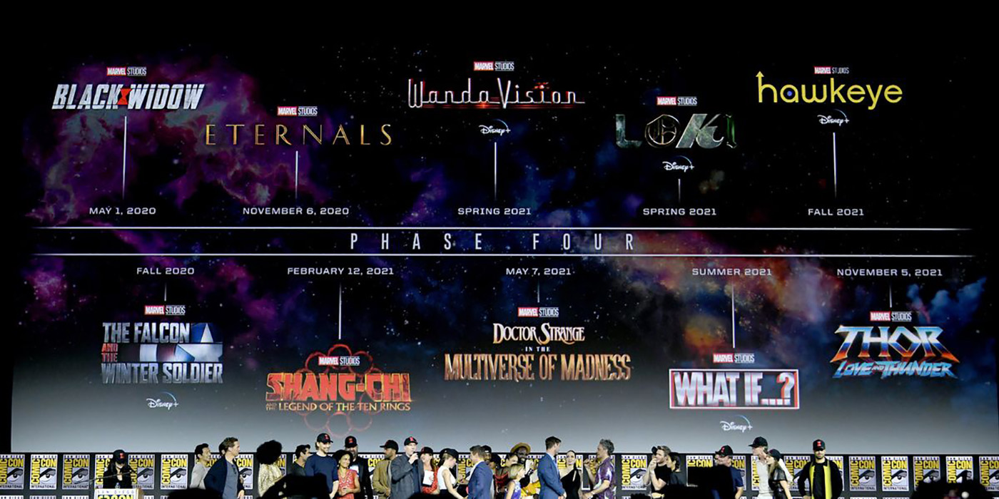 ¡Todos los detalles de la increíble Fase 4 del Universo Cinematográfico de Marvel!