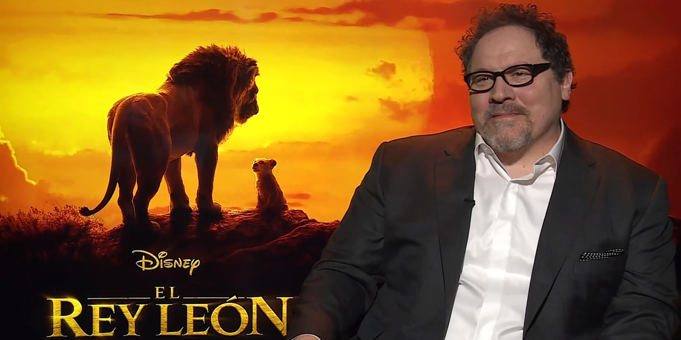 EN EXCLUSIVA: Fio Sargenti mano a mano con Jon Favreau, el director de El Rey León