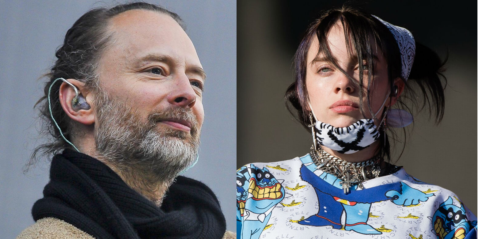 ¿Qué le dijo Thom Yorke a Billie Eilish cuando la conoció?