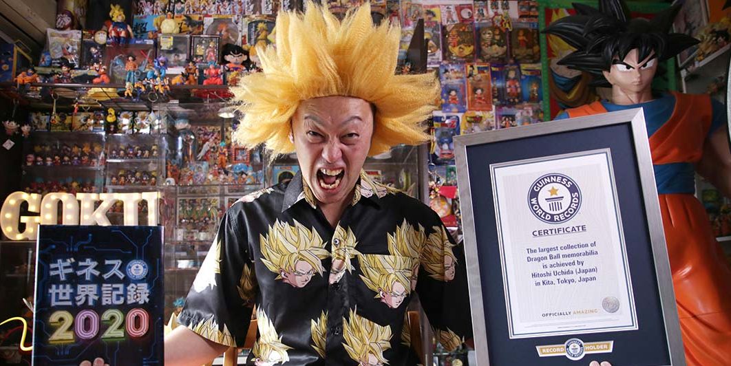 Un japonés rompió el récord Guinness por tener la colección de Dragon Ball más grande del mundo