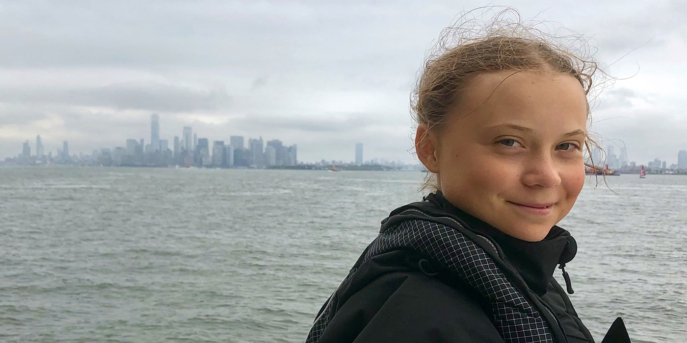 Greta Thunberg llegó a Nueva York:  “Mi mensaje a Donald Trump es que escuche a la ciencia”