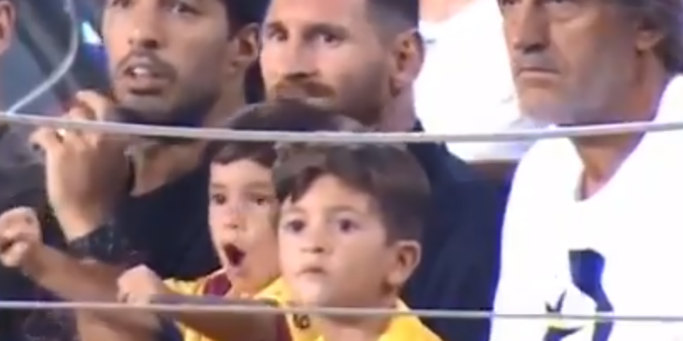 VIDEO: ¡Mateo Messi gritó un gol… QUE NO FUE!