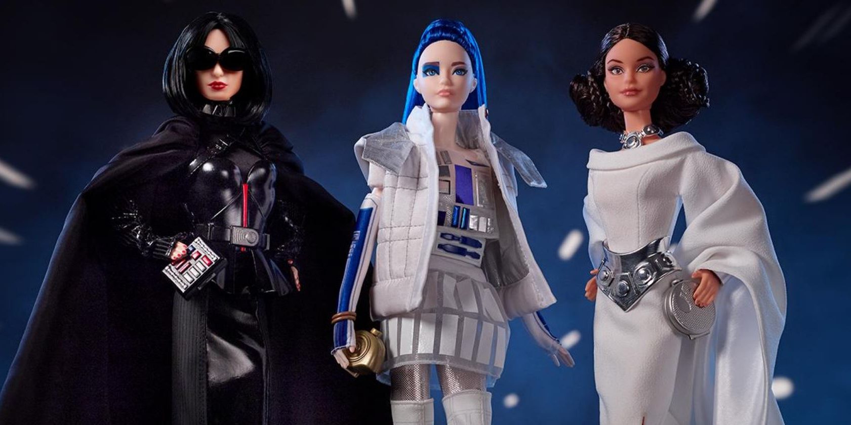 Barbies de otra galaxia: salió a la venta una colección de muñecas de Star Wars