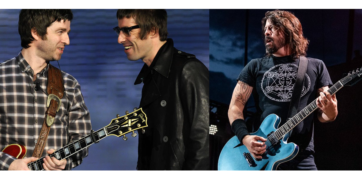 Foo Fighters quiere juntar a Oasis: “Uno de estos dias volverán. Estamos intentándolo”