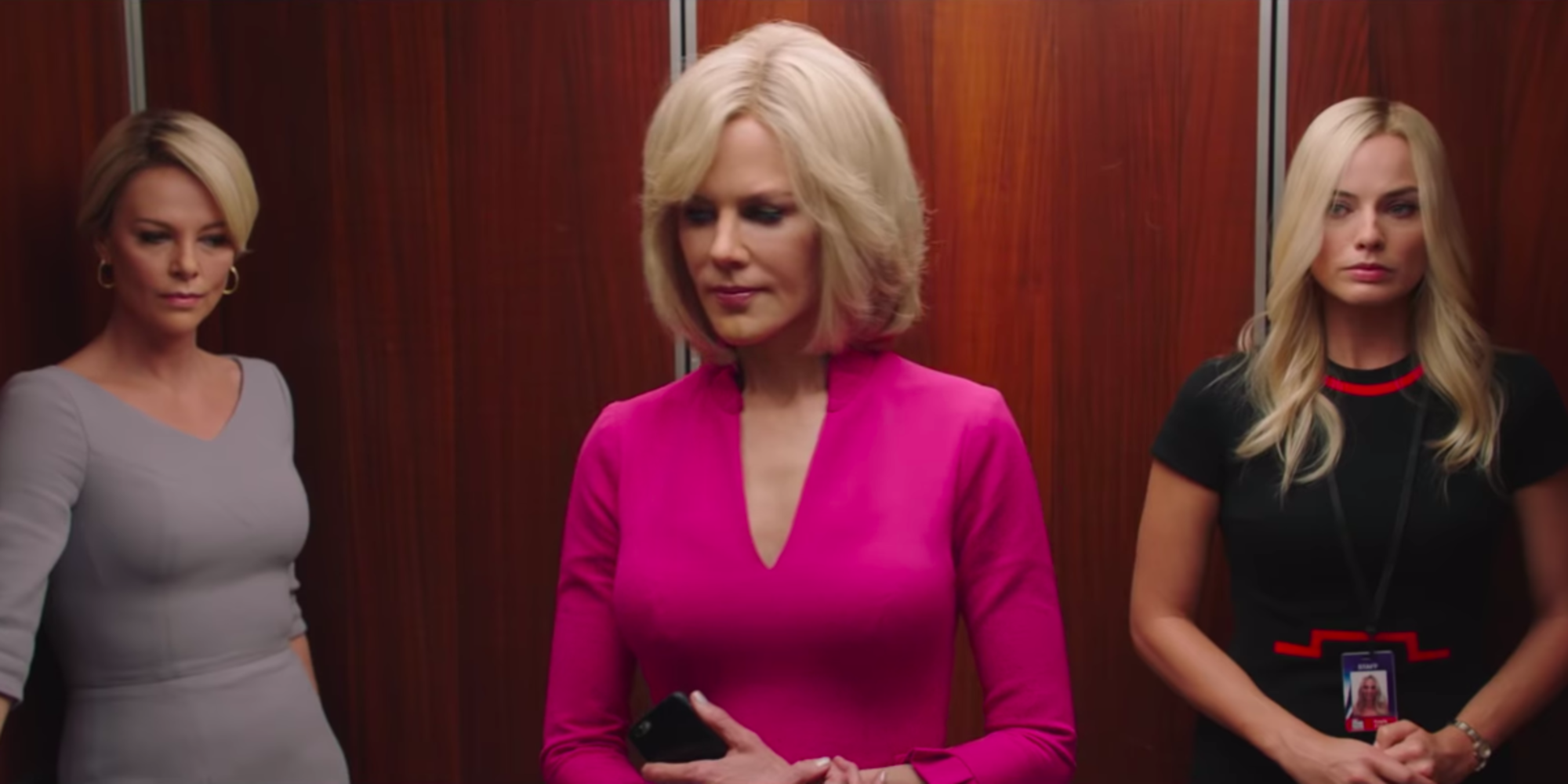 Salió el trailer de Bombshell, la historia de un escándalo protagonizada por Nicole Kidman, Charlize Theron y Margot Robbie