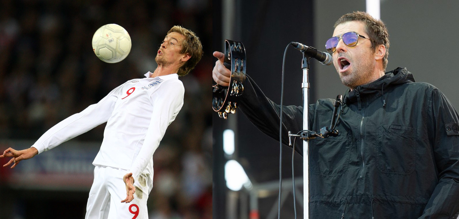 Liam Gallagher le pidió a Peter Crouch que toque el bajo en su banda