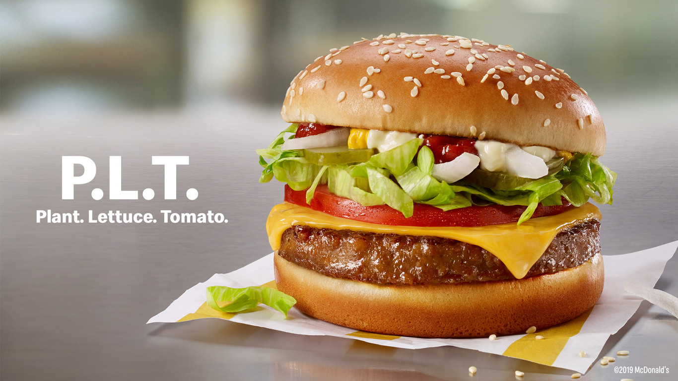 McDonald’s ya puso a prueba su hamburguesa “sin carne con gusto a carne”