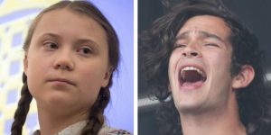 “Es la persona más punk que conocí”: así habló Matt Healy de Greta Thunberg