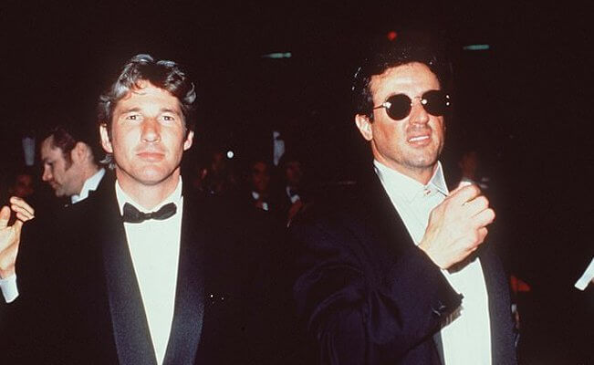 A las piñas: Richard Gere y Sylvester Stallone se pelearon por Lady Di