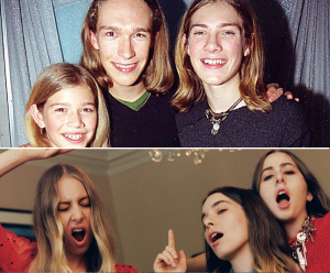 Las hermanas Haim se disfrazaron de los Hanson – y es todo lo que está bien