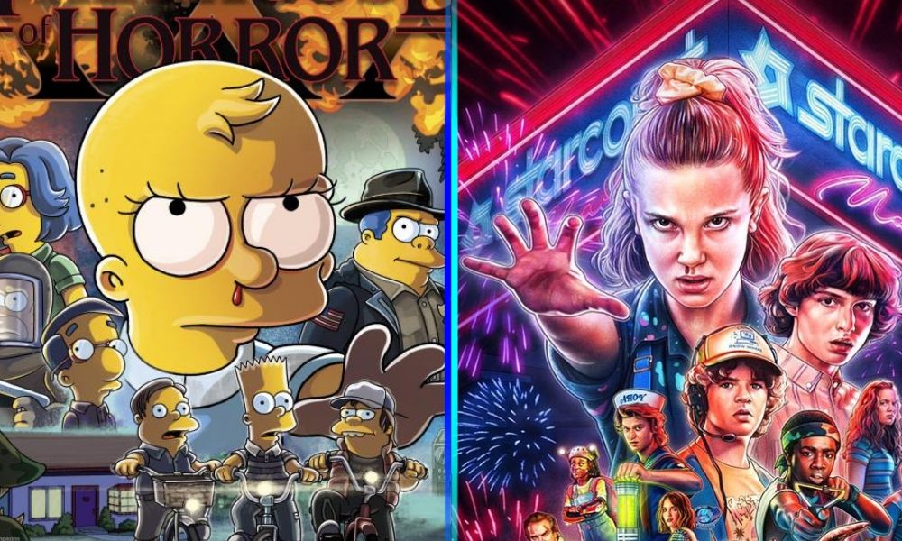 ¡Los Simpson hicieron una parodia de Stranger Things en un nuevo capítulo!