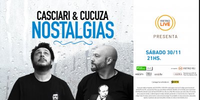 ¡Metro Live anuncia nueva fecha de Casciari en La Aldea!