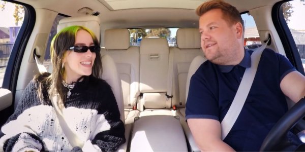 Carpool Karaoke: ¡Billie Eilish fue la gran invitada de James Corden!