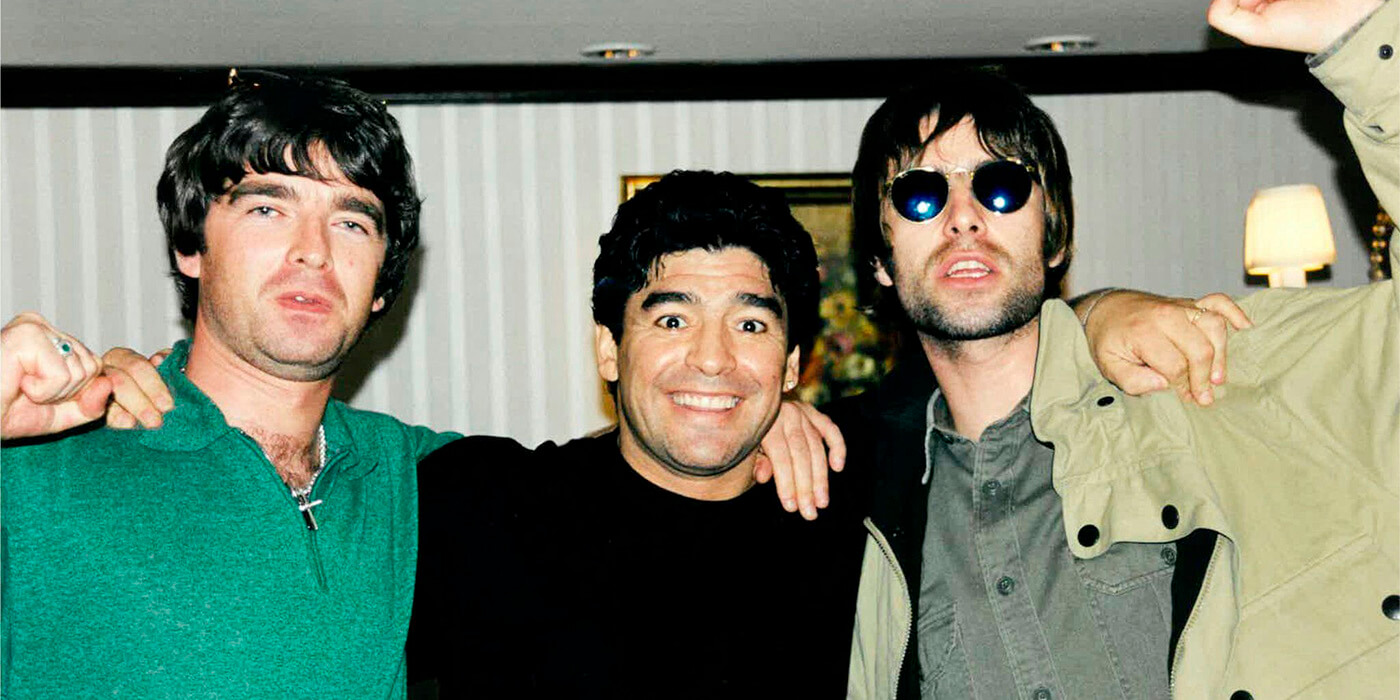 A Liam Gallagher le encantó el documental de Maradona