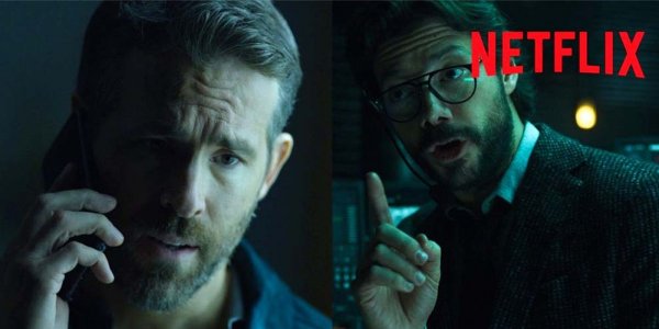 Netflix pone a Ryan Reynolds y al Profesor a negociar en un nuevo spot
