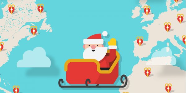 ¿Dónde está Papá Noel? El minuto a minuto de su recorrido por el mundo