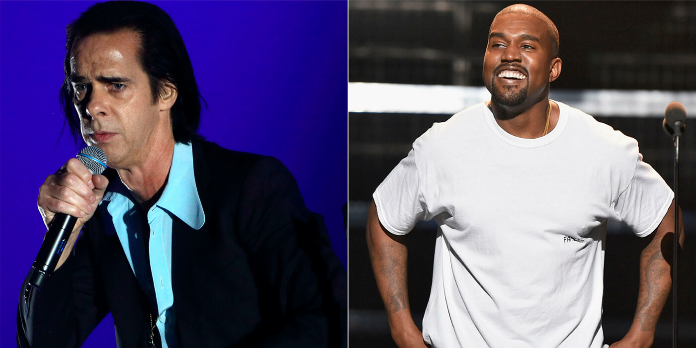 WHAT?: Nick Cave asegura que Kanye West es el artista más grande de la tierra