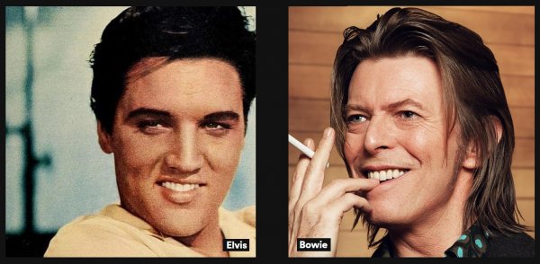 Elvis y Bowie cumplirían años hoy: dos playlists para recordar a héroes de la música