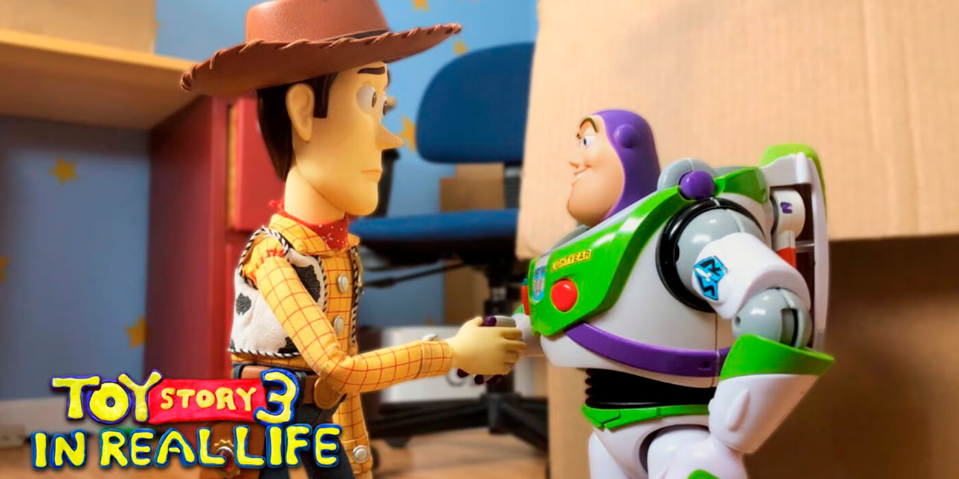INCREÍBLE: fans recrean Toy Story 3 con juguetes de verdad