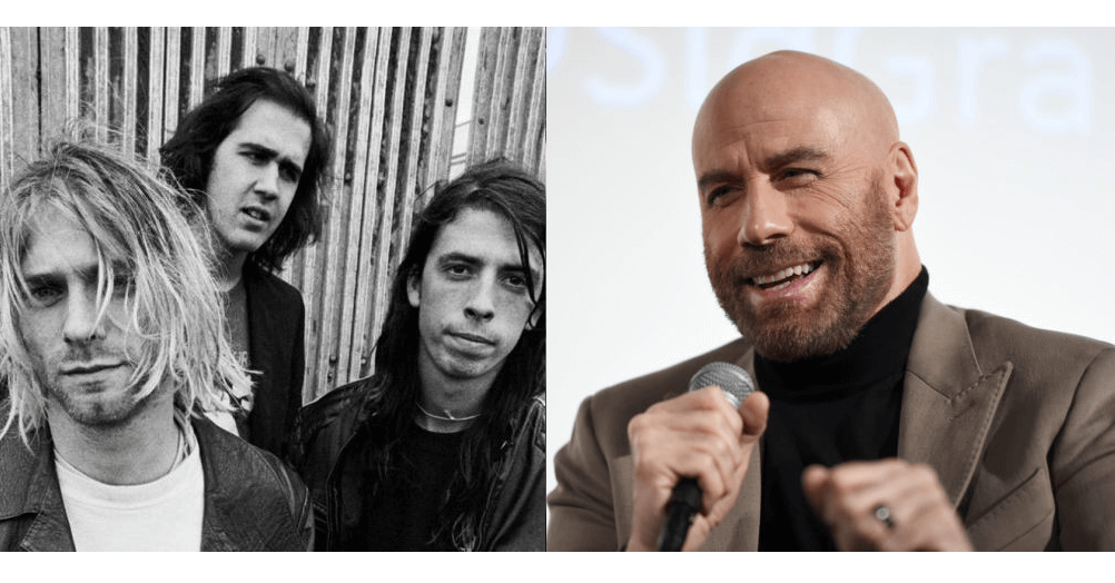 Un fiel fanático: Mirá a John Travolta con Nirvana