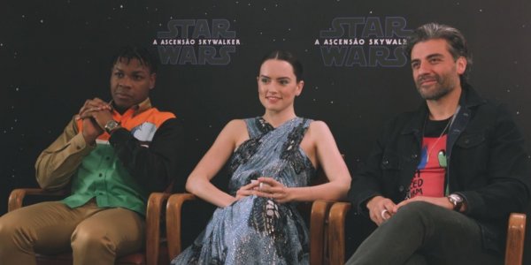 Star Wars: ¡Fio Sargenti y un mano a mano imperdible con los protagonistas y el director J.J. Abrams!