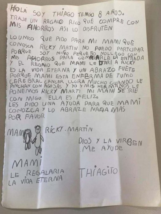 Carta de Thiago