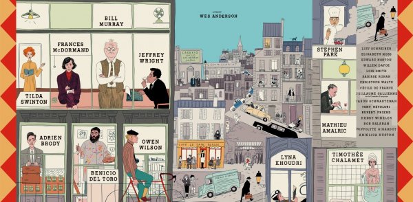 Se viene la nueva de Wes Anderson: ¡este es el poster de The French Dispatch!