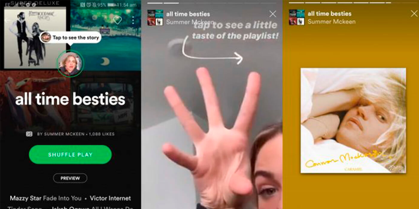 Spotify Stories: la función de Instagram llegó a la plataforma de música