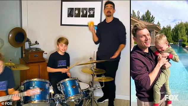 Los Backstreet Boys cantaron un hitazo con sus hijos desde la cuarentena