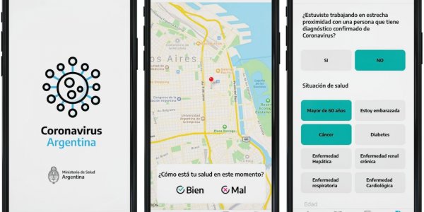 Coronavirus Argentina: Cómo funciona la aplicación para hacerse el autoexamen de COVID-19