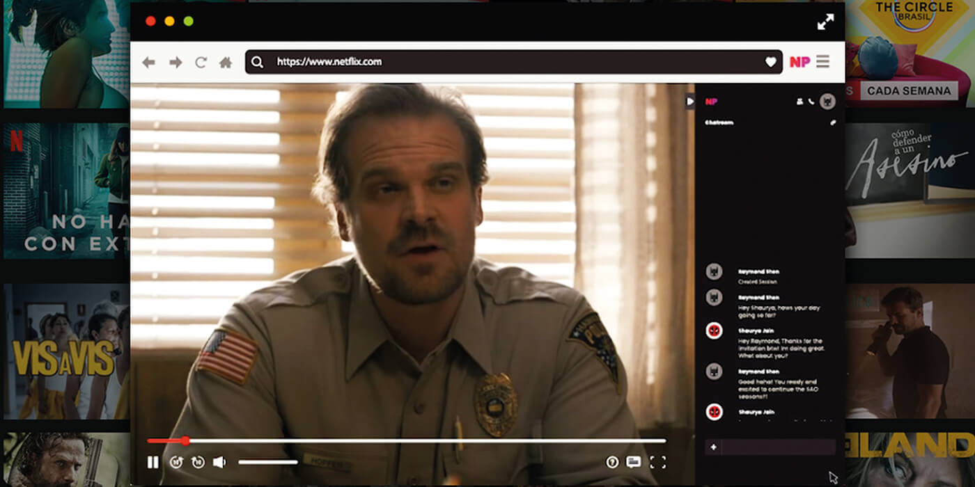 Netflix Party: cómo ver series y películas con amigos, a la distancia