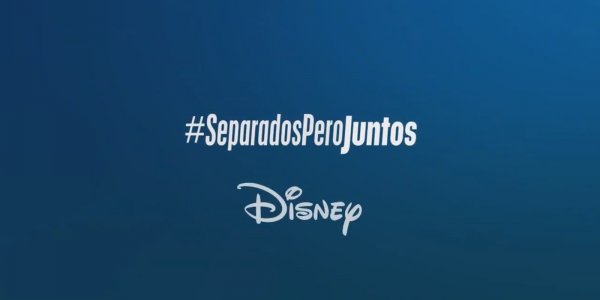 #SeparadosPeroJuntos: el emotivo mensaje de Disney para concientizar sobre la importancia de quedarse en casa