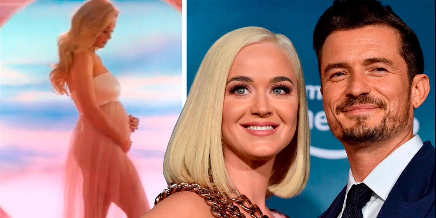 ¡Así anunció Katy Perry que espera su primer hijo junto a Orlando Bloom!