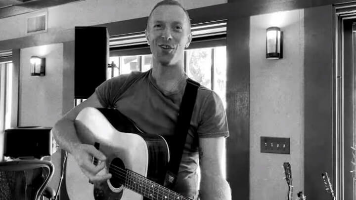 Chris Martin y un show casero por streaming para ver en cuarentena