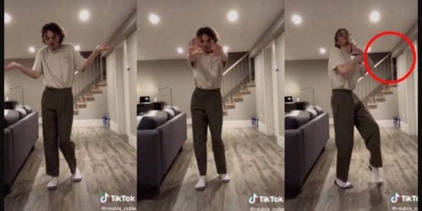 ESCALOFRIANTE: Grabó un video de TikTok y lo sorprendió un fantasma