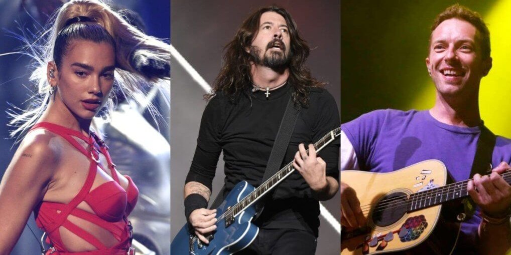 La banda soñada: escuchá a Dave Grohl, Chris Martin y Dua Lipa tocando Times Like These